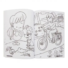 World of Colour A4 48Pg Perforated Colouring Book Girls