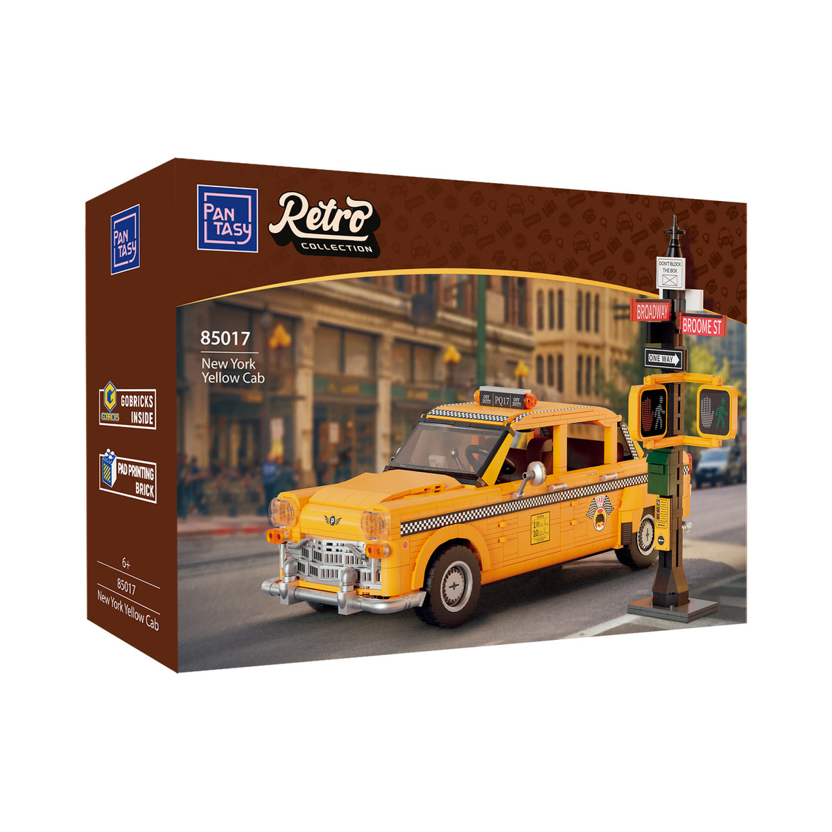 Pantasy New York Yellow Taxi Cab - 1601 pcs