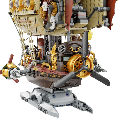 Pantasy Steampunk Airship - 1949 pcs