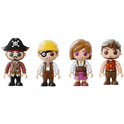 Pantasy The Pirates Pub Ship Building - 2814 pcs