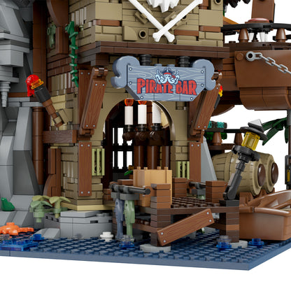 Pantasy The Pirates Pub Ship Building - 2814 pcs