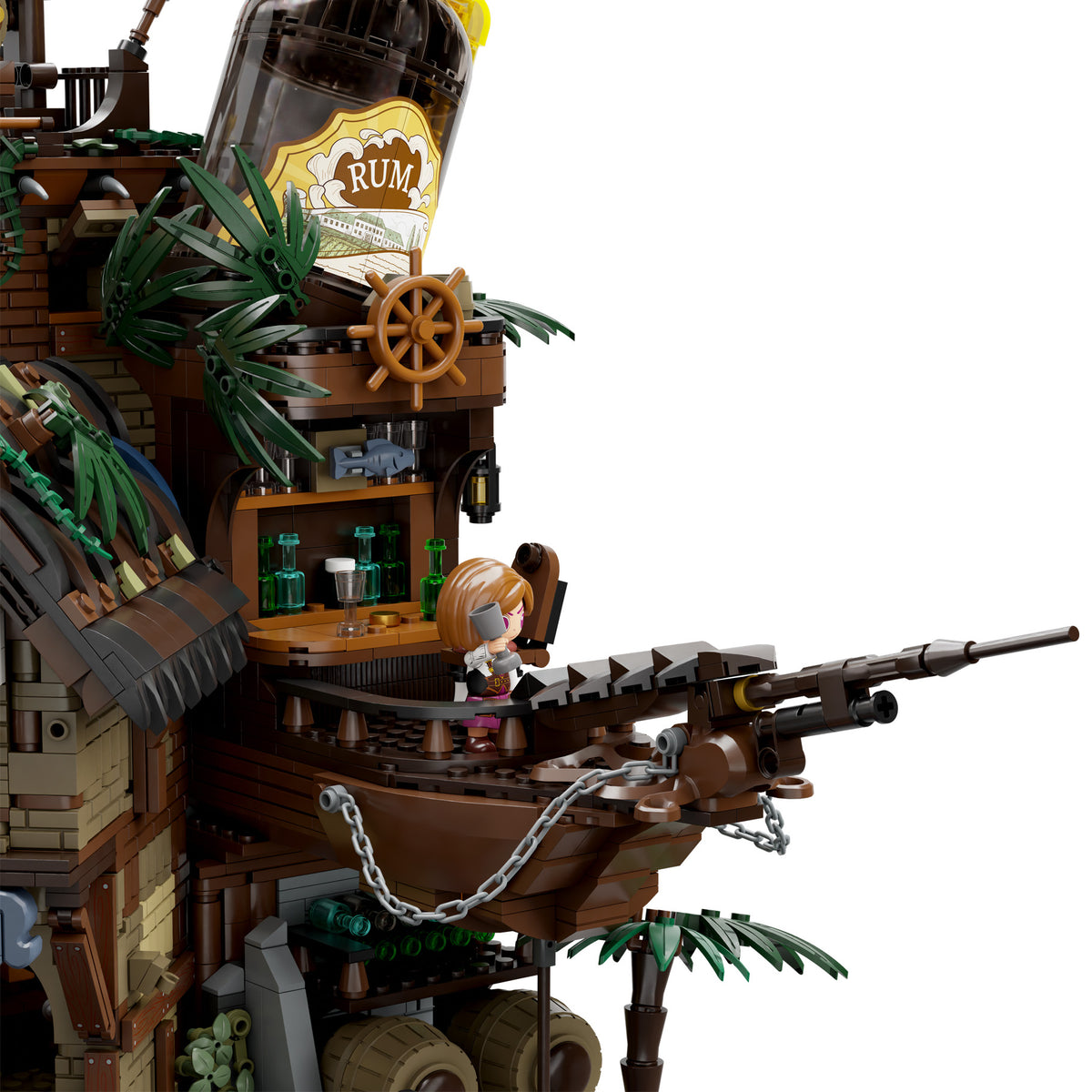 Pantasy The Pirates Pub Ship Building - 2814 pcs