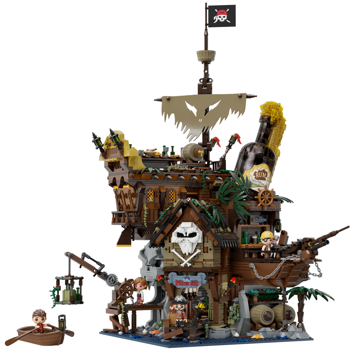 Pantasy The Pirates Pub Ship Building - 2814 pcs