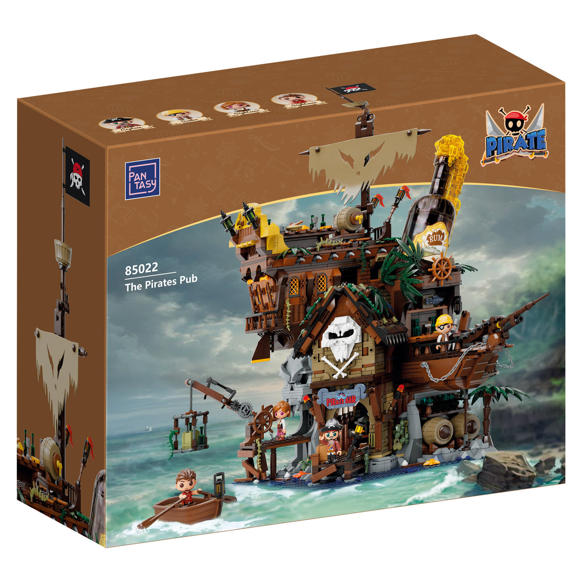 Pantasy The Pirates Pub Ship Building - 2814 pcs