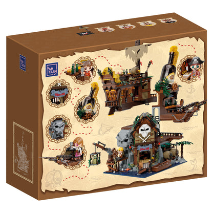 Pantasy The Pirates Pub Ship Building - 2814 pcs