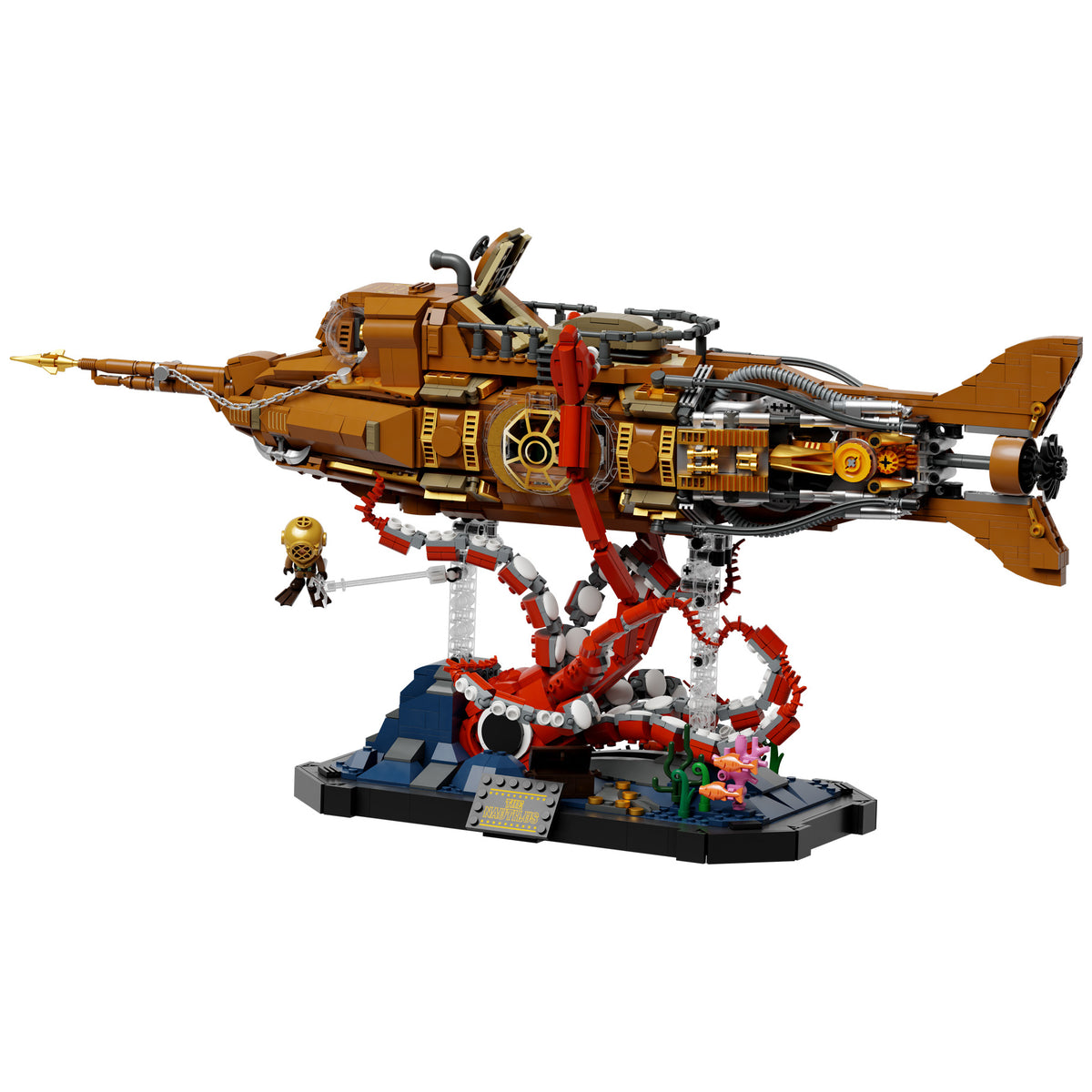 Pantasy The Nautilus Steampunk Submarine - 2552 pcs