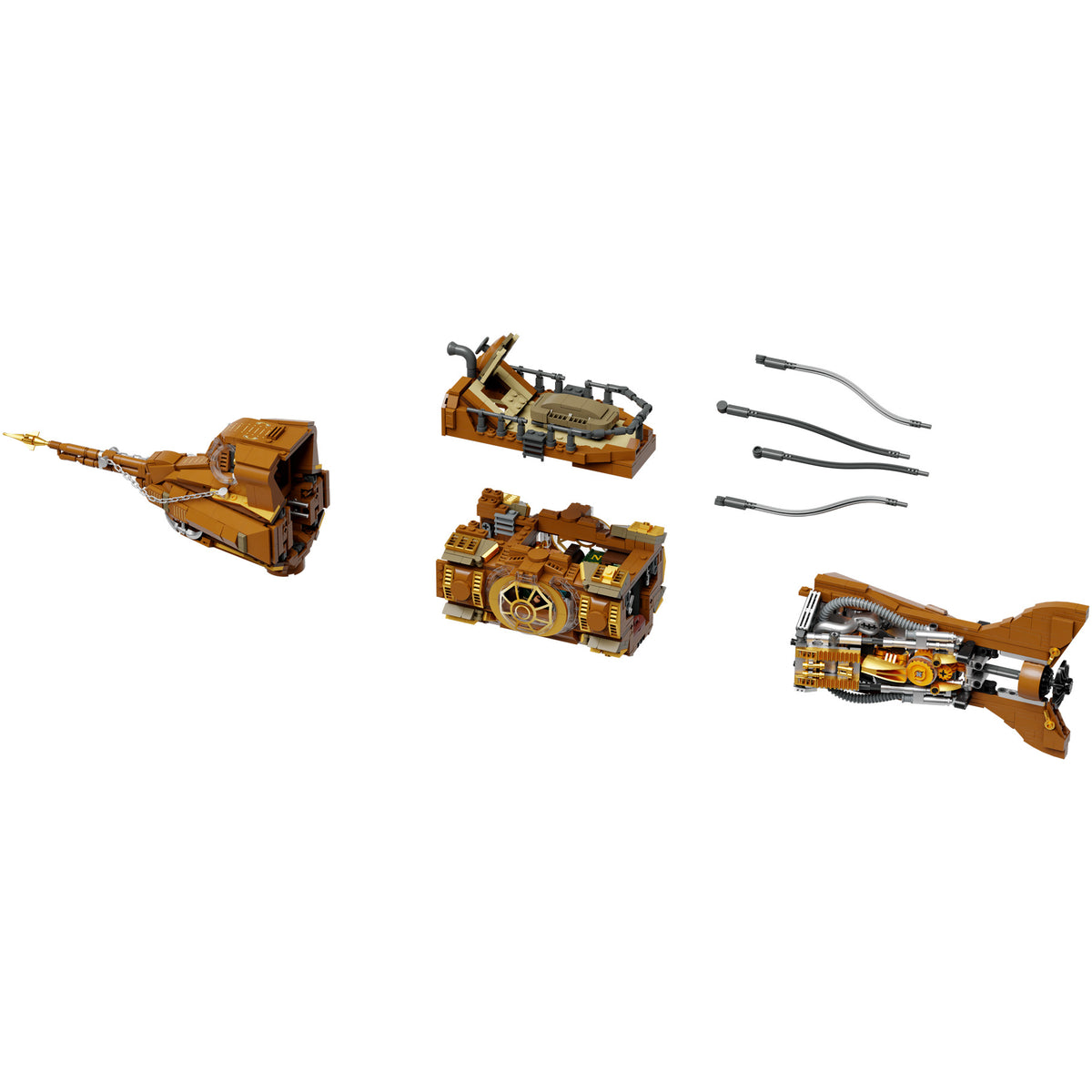Pantasy The Nautilus Steampunk Submarine - 2552 pcs