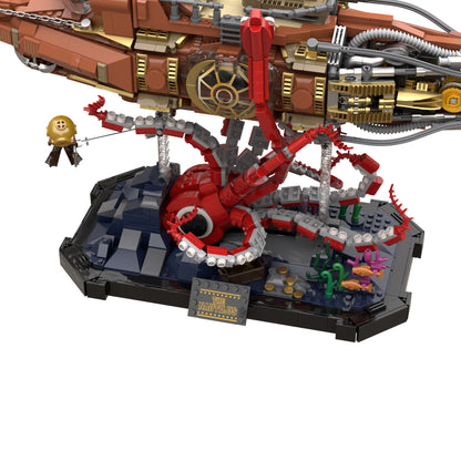 Pantasy The Nautilus Steampunk Submarine - 2552 pcs