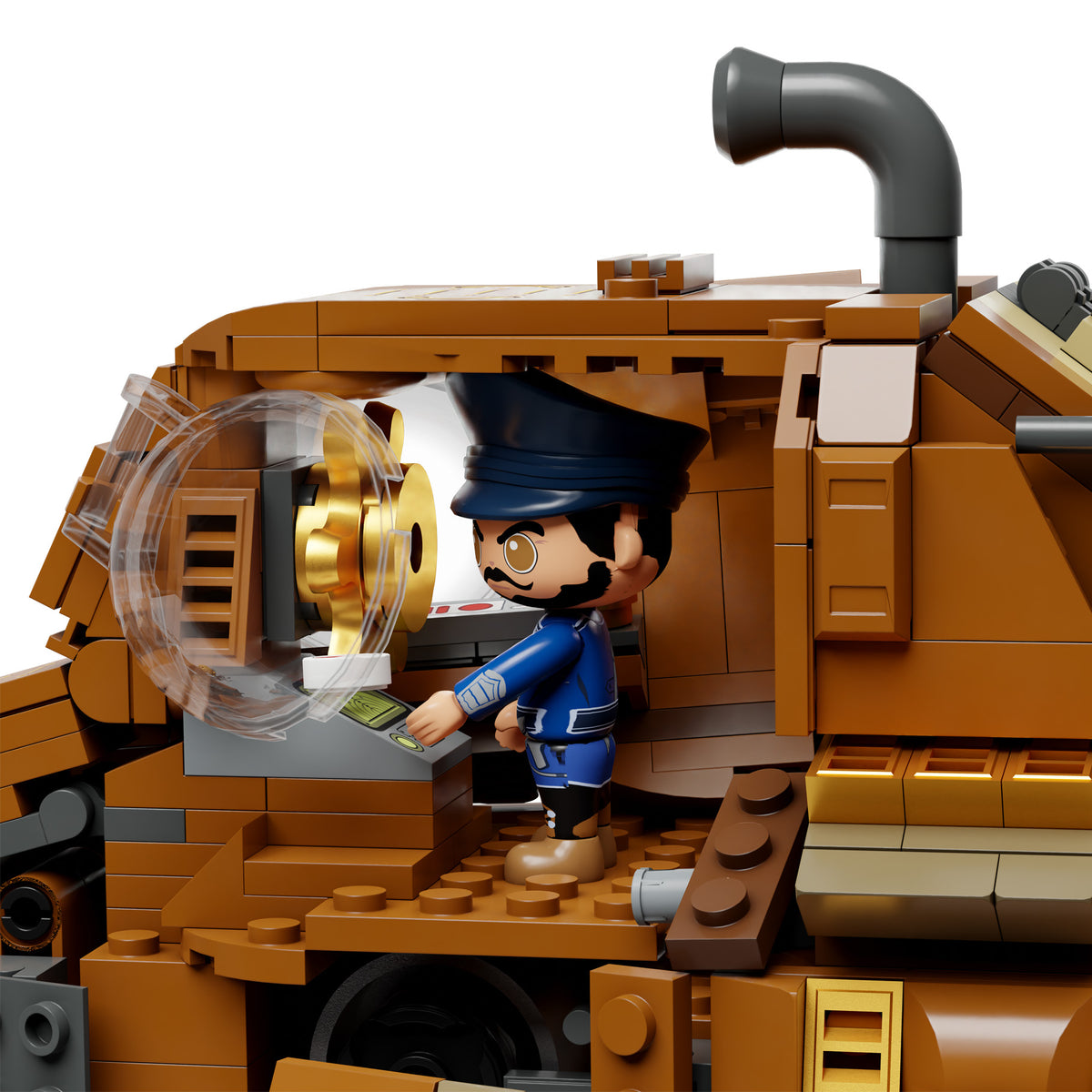 Pantasy The Nautilus Steampunk Submarine - 2552 pcs