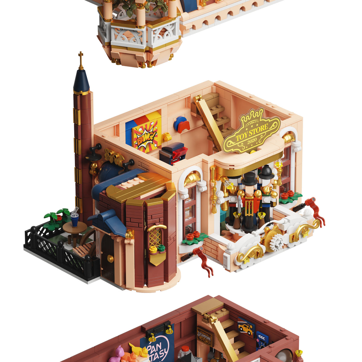 Pantasy Toy Store Building - 2978 pcs