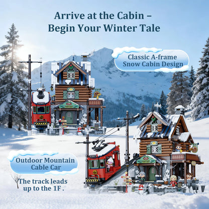 Pantasy Mountain Summit Ski Cabin - 3135 pcs
