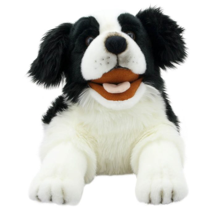 The Puppet Company Playful Puppies Border Collie