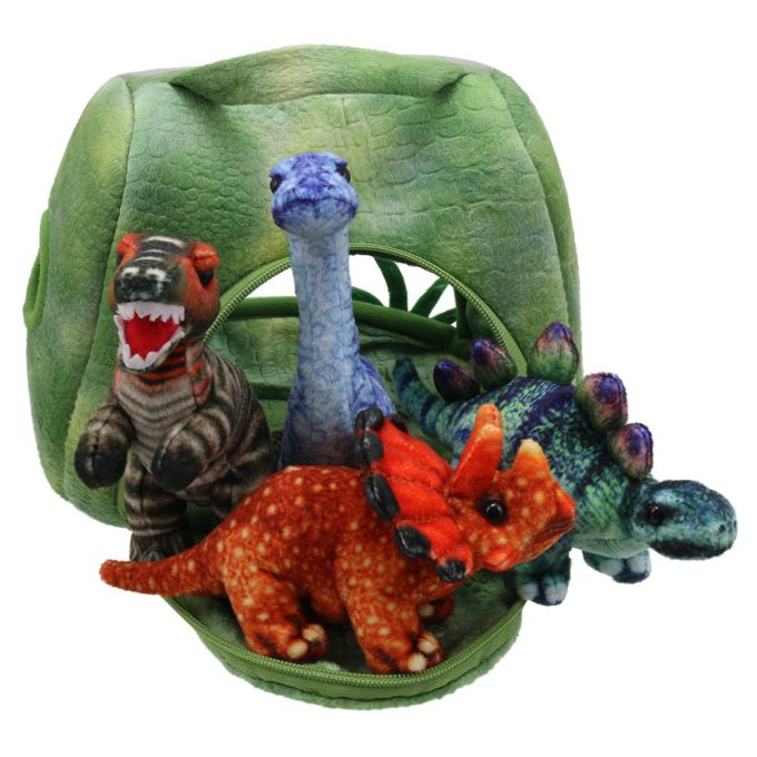 The Puppet Company Hide-Away Puppets Dinosaur House