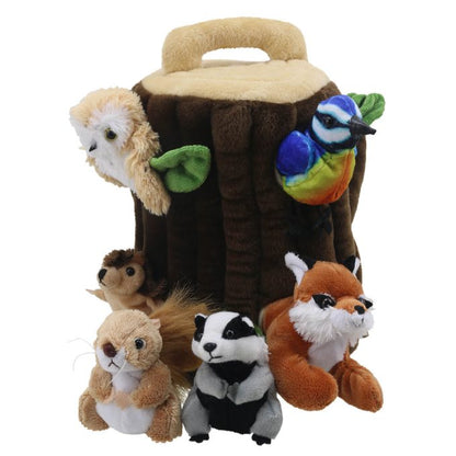 The Puppet Company Hide-Away Puppets Tree House