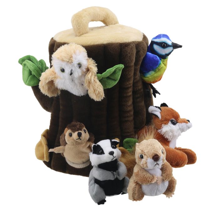 The Puppet Company Hide-Away Puppets Tree House