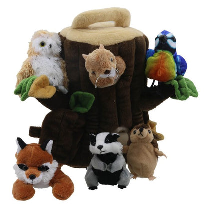 The Puppet Company Hide-Away Puppets Tree House