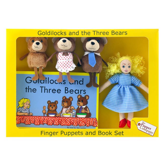 The Puppet Company Traditional Story Sets Goldilocks & The Three Bears