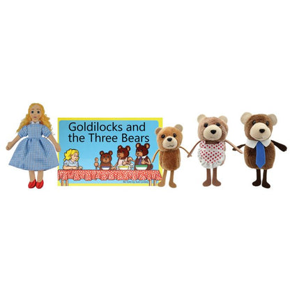 The Puppet Company Traditional Story Sets Goldilocks & The Three Bears