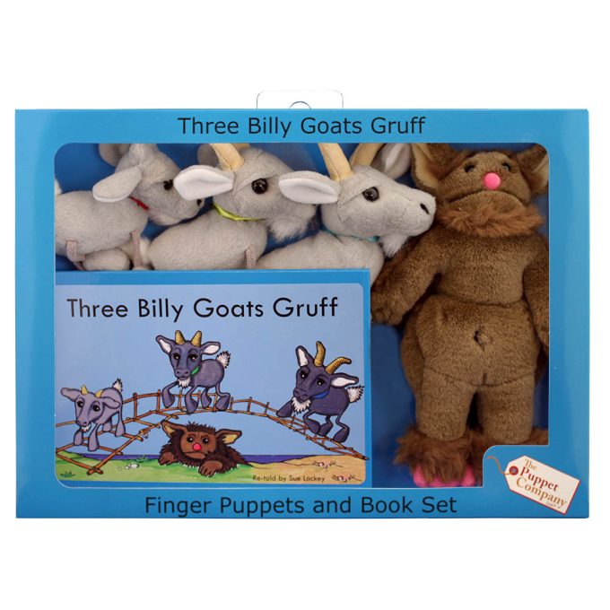 The Puppet Company Traditional Story Sets Three Billy Goats Gruff