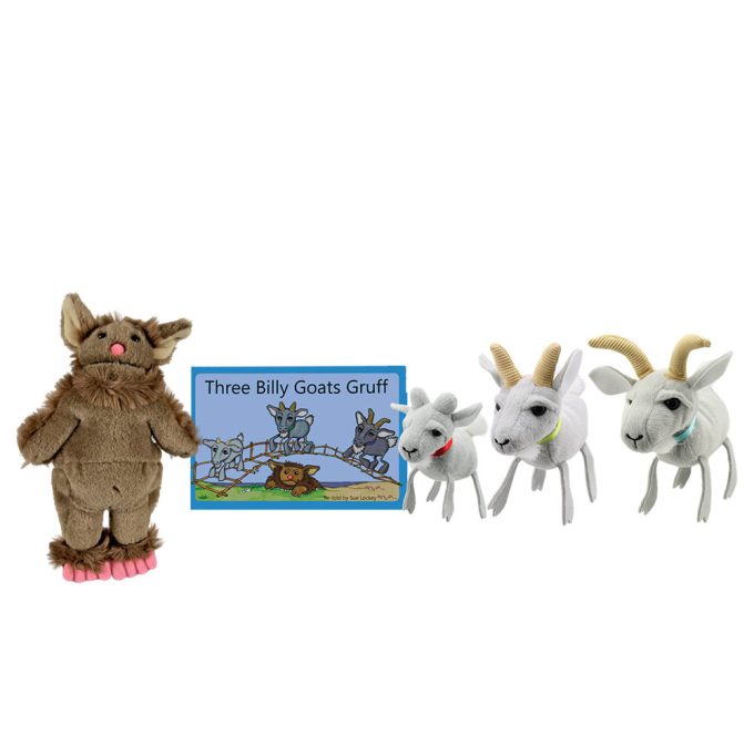 The Puppet Company Traditional Story Sets Three Billy Goats Gruff