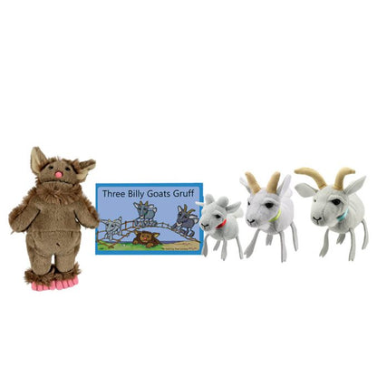The Puppet Company Traditional Story Sets Three Billy Goats Gruff