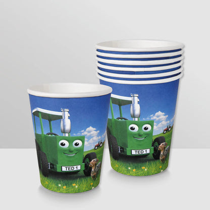 Tractor Ted Party Cups (8x per pack)