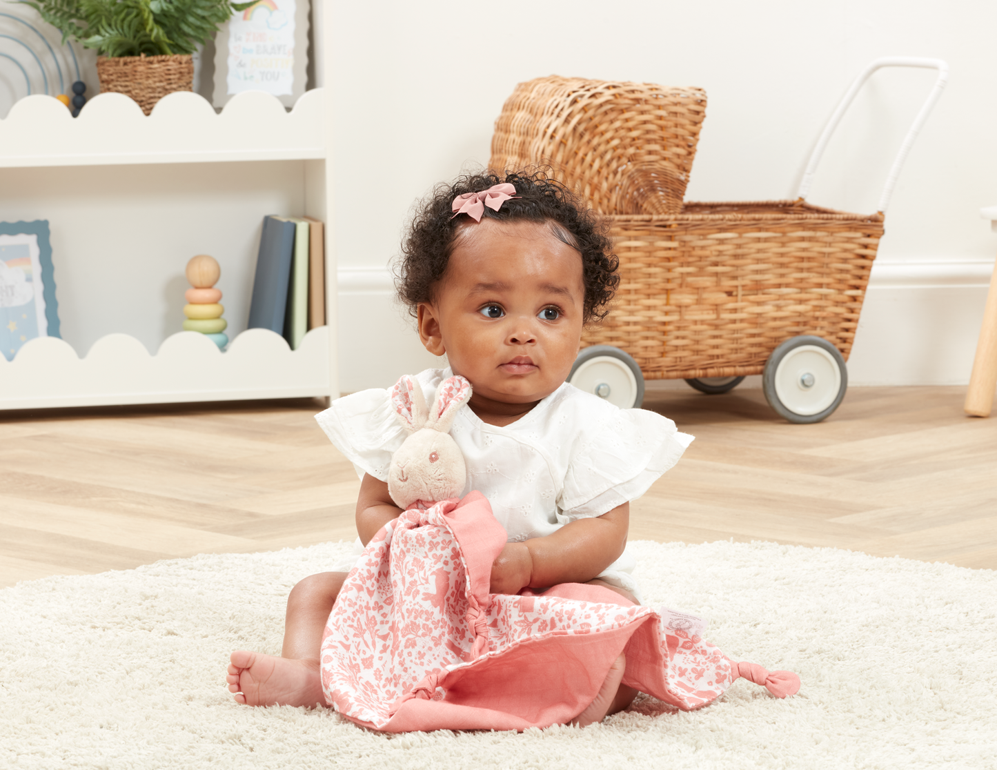 Rainbow Designs  Flopsy Muslin Comforter