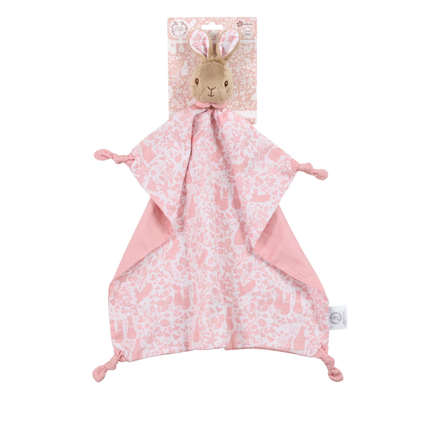 Rainbow Designs  Flopsy Muslin Comforter