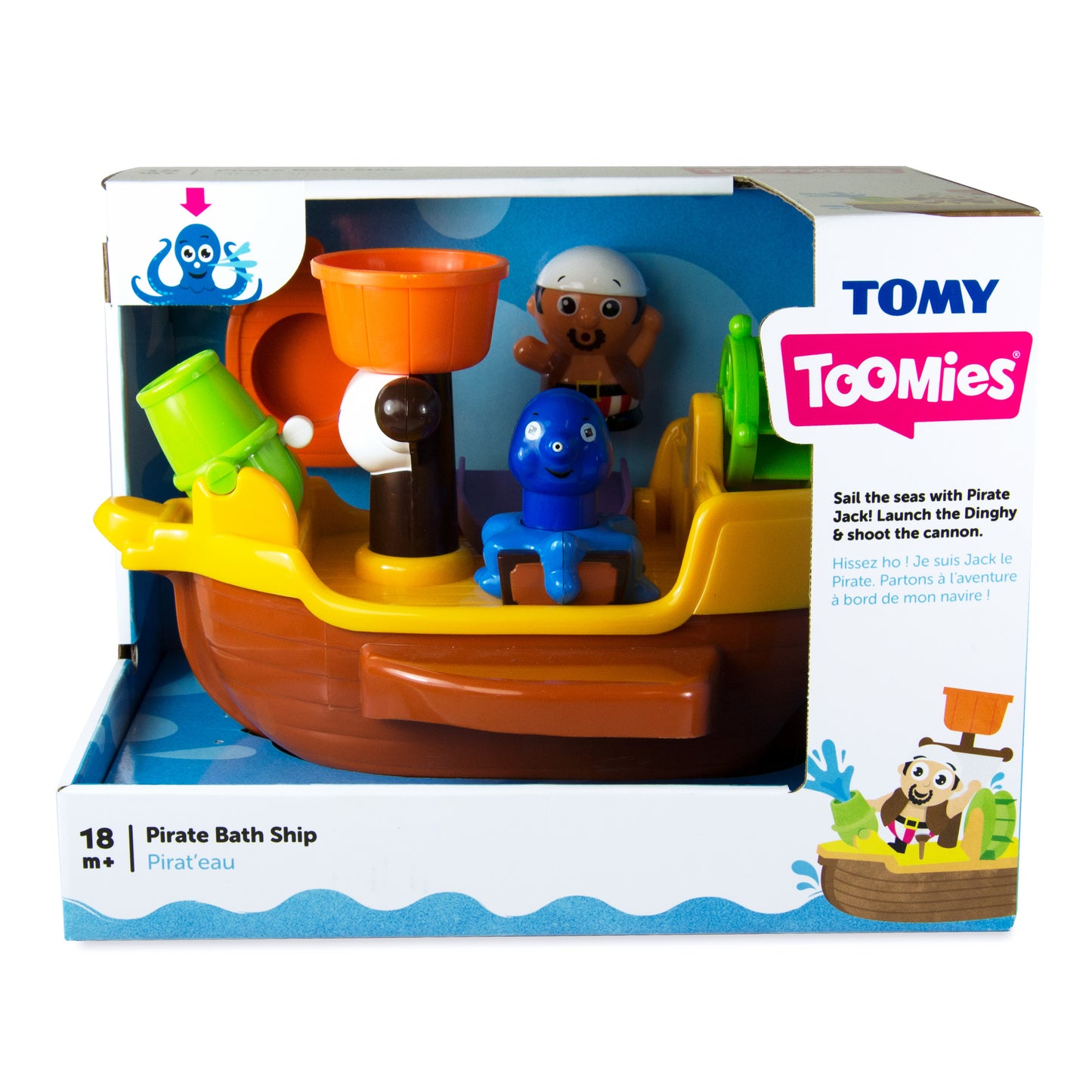Tomy Toomies Bath Pirate Ship Bath Toy