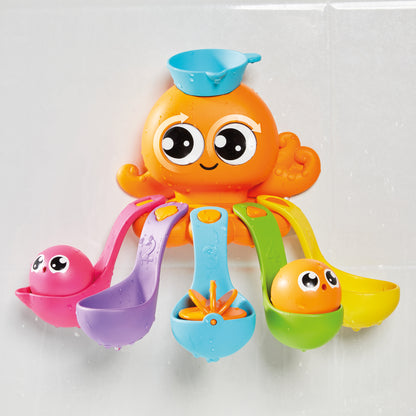 Tomy Toomies Bath 7 in 1 Bath Activity Octopus