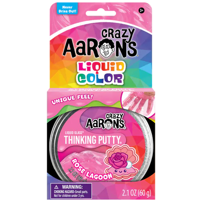 Crazy Aaron's  Thinking Putty 3.5" - Rose Lagoon