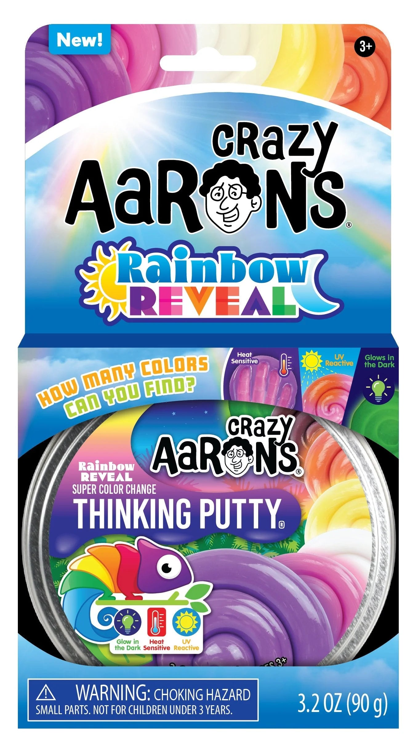 Crazy Aaron's Thinking Putty Trendsetters Rainbow Reveal