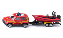 Siku Land Rover Defender W/Boat