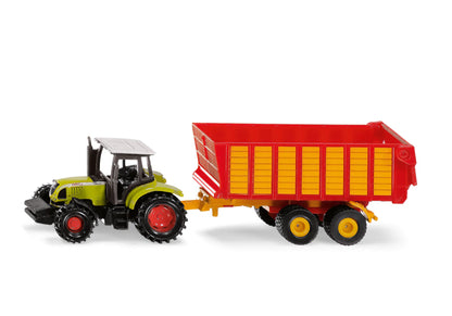 Siku 1:87 Claas W/Silage Trailer