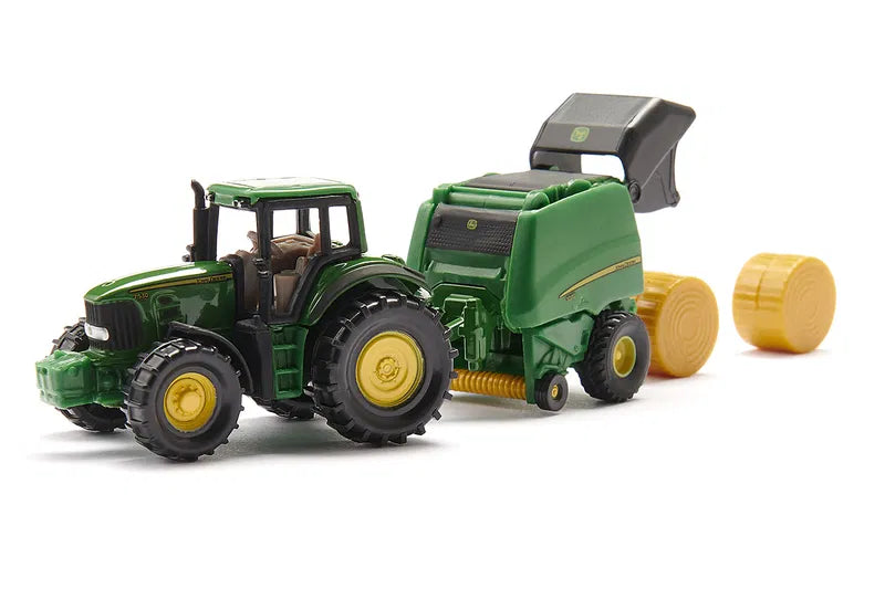 Siku 1:87 John Deere Tractor W/Baler