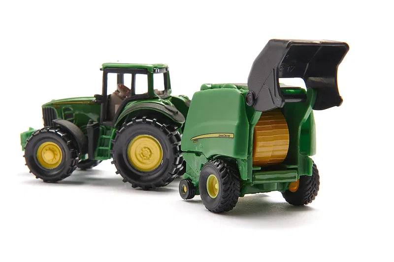 Siku 1:87 John Deere Tractor W/Baler