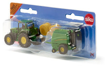 Siku 1:87 John Deere Tractor W/Baler