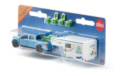 Siku 1:87 Ford F150 Pick Up Camper
