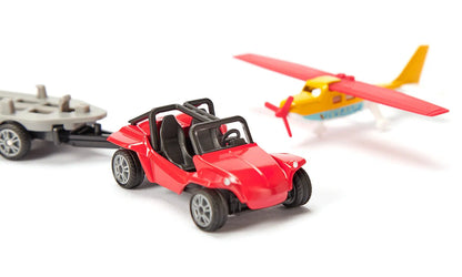 Siku 1:87 Buggy With Sporting Airplane