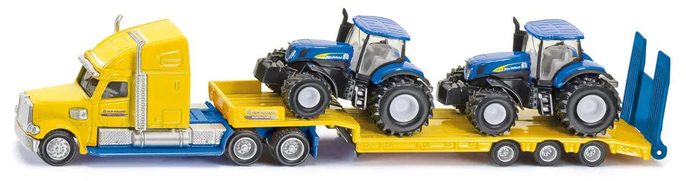 Siku 1:87 Truck W/2 New Holland Tractors
