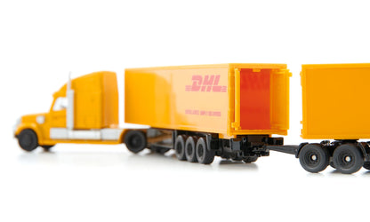 Siku 1:87 Container Truck With DHL Freight Trailer