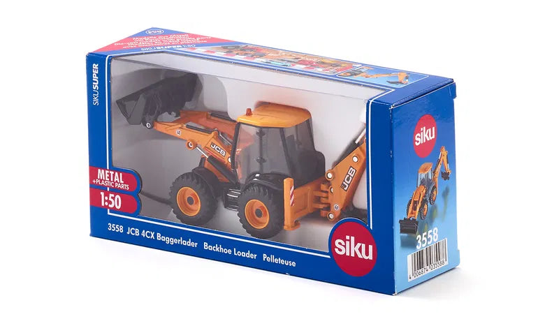 Siku 1:50 JCB 4CX Backhoe Loader