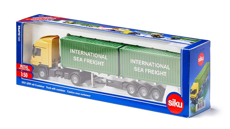 Siku 1:50 Mercedes-Benz Truck With Container