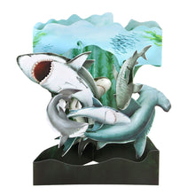 Santoro Sharks Swing Card