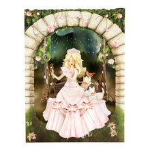 Santoro Princess On A Swing Card