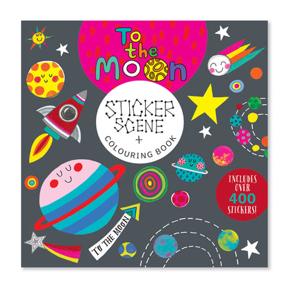 Rachel Ellen Sticker Scene Books - To The Moon