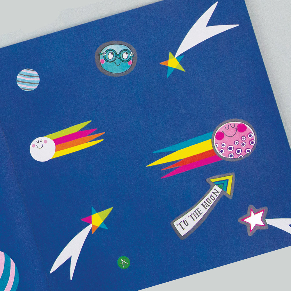 Rachel Ellen Sticker Scene Books - To The Moon