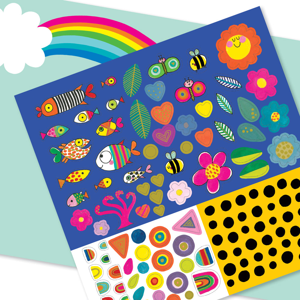 Rachel Ellen Sticker Scene Books - Love our Planet
