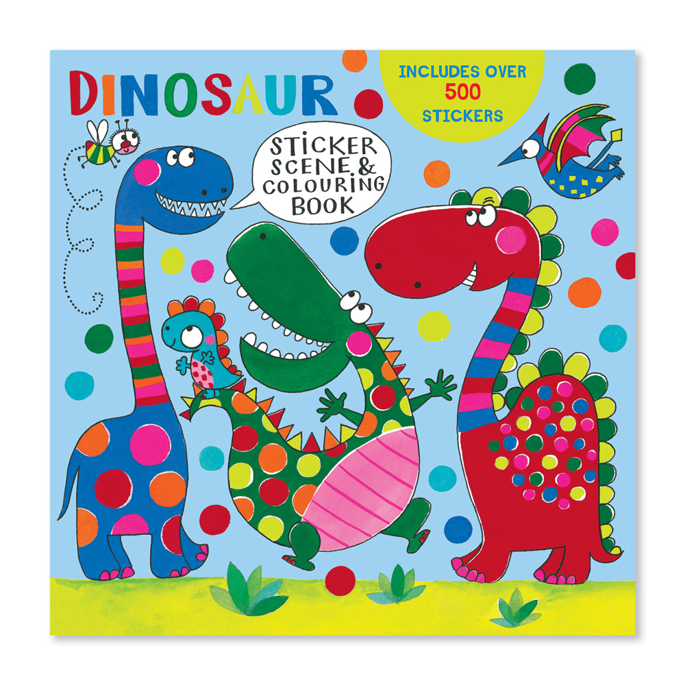 Rachel Ellen Sticker Scene Books - Dinosaur