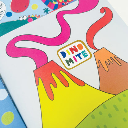 Rachel Ellen Sticker Scene Books - Dinosaur